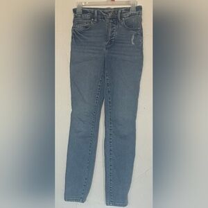 Good American Good Legs Skinny High rise Denim Jeans GLPEBO14  2/26 Stretch